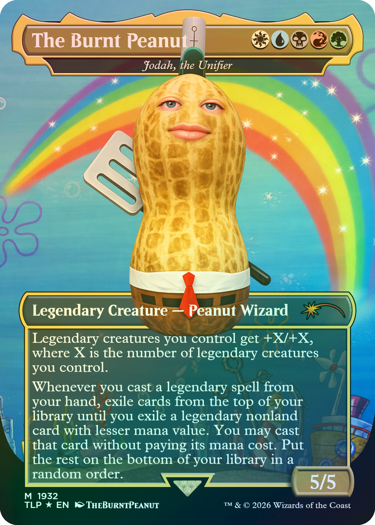 The Burnt Peanut (Jodah, the Unifier) (Peanut Wizard)