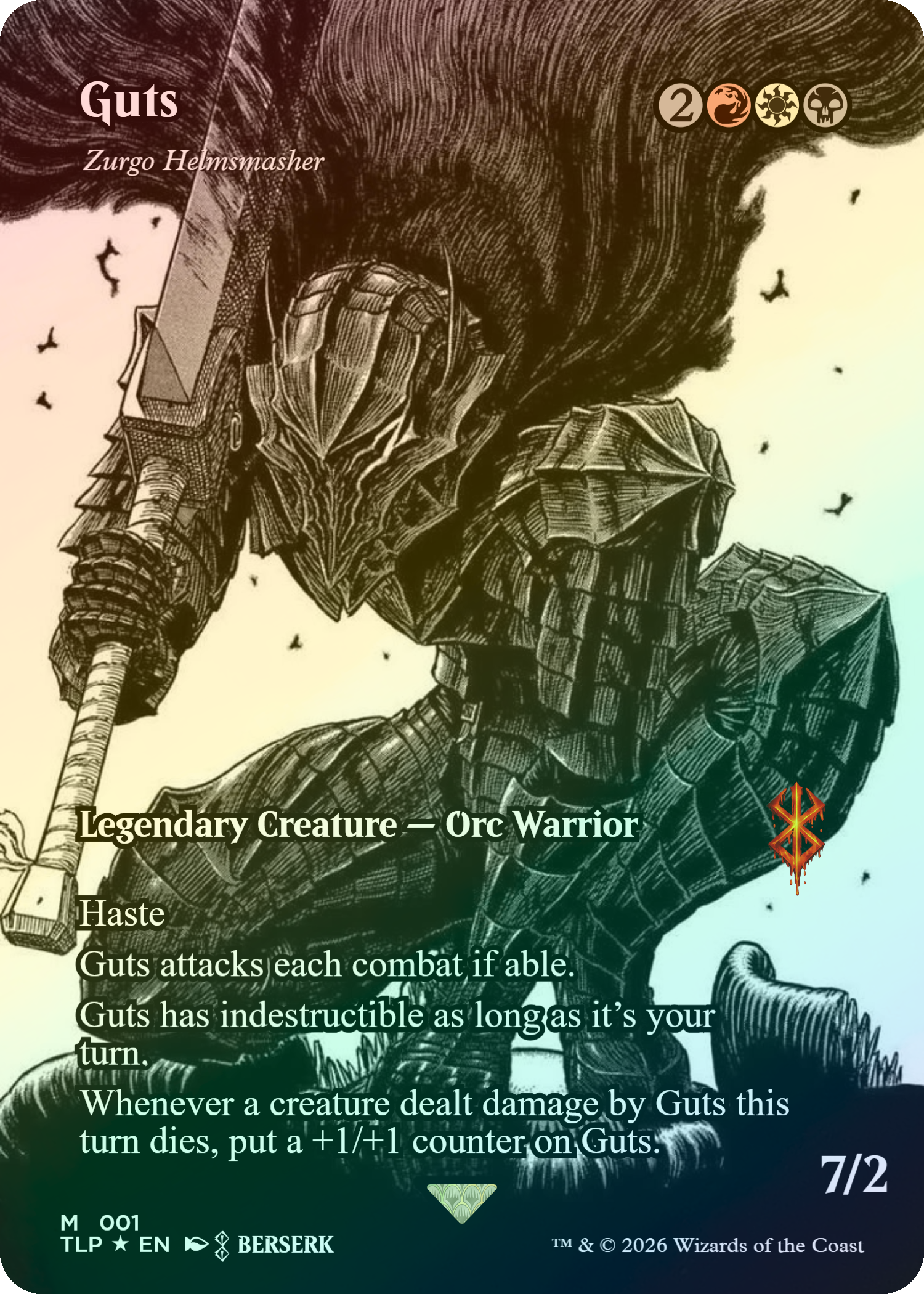 Zurgo Helmsmasher #1 (Guts) (Berserk)