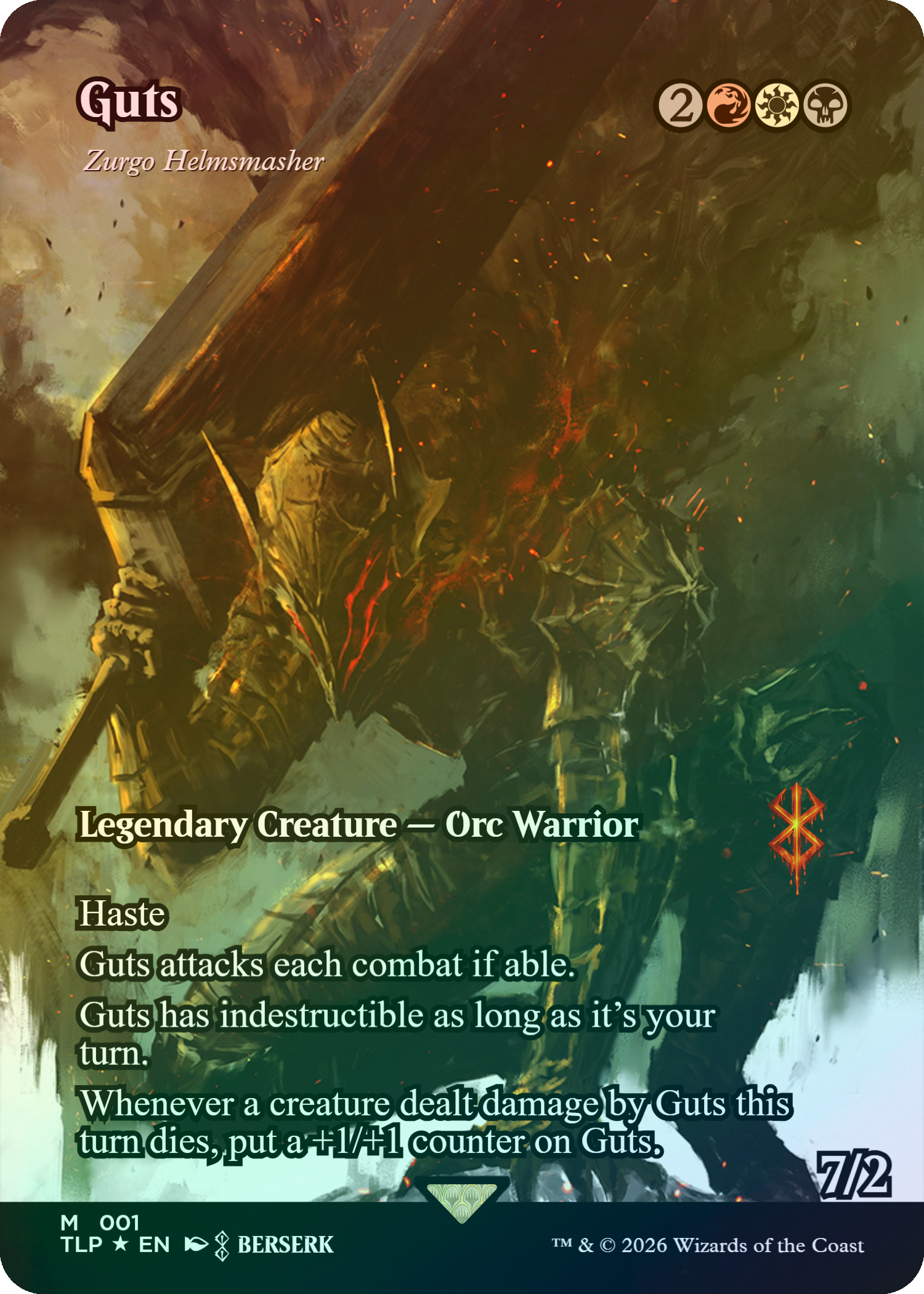 Zurgo Helmsmasher #2 (Guts) (Berserk)