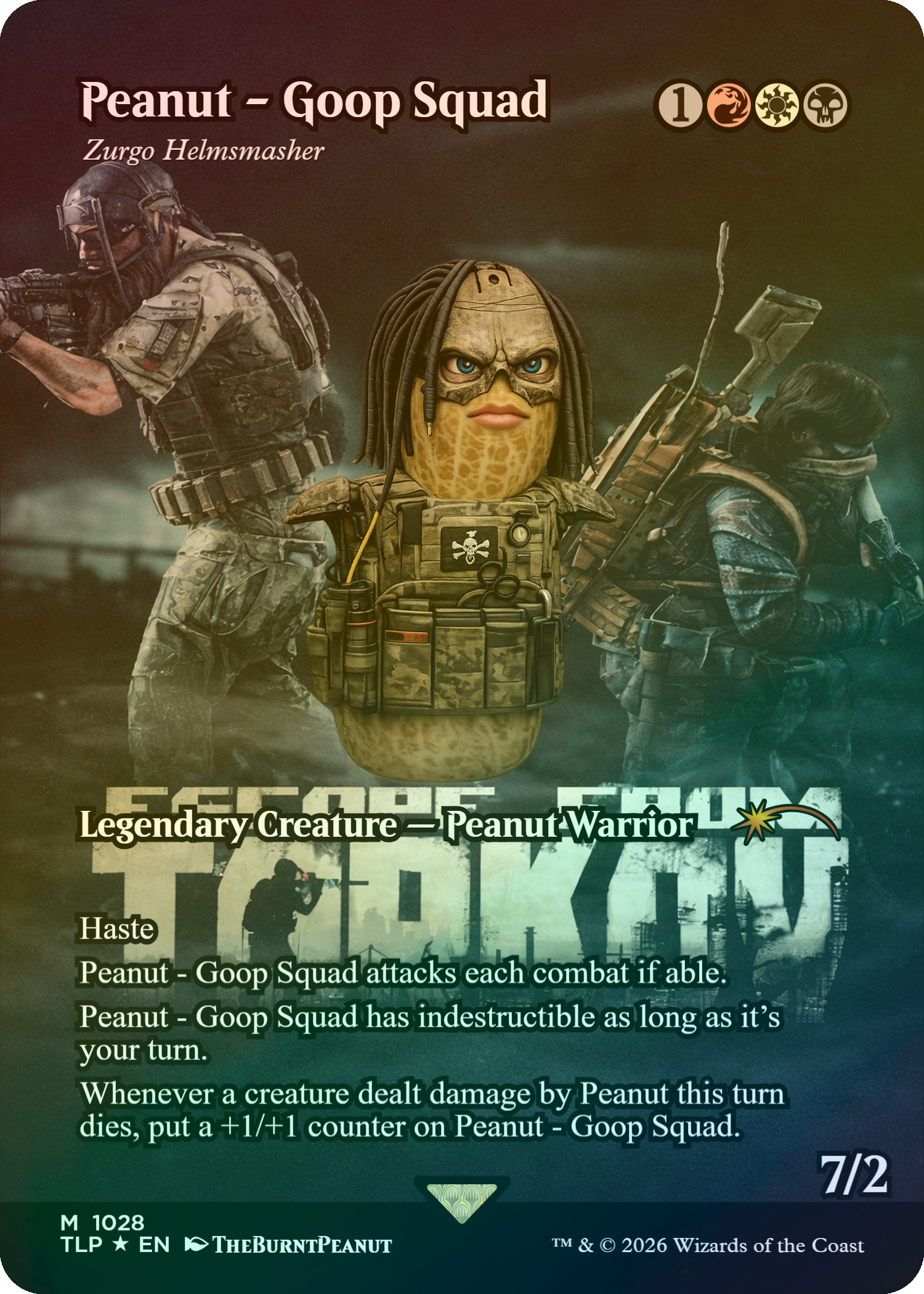 Peanut - Goop Squad (Legendary Creature - Peanut)