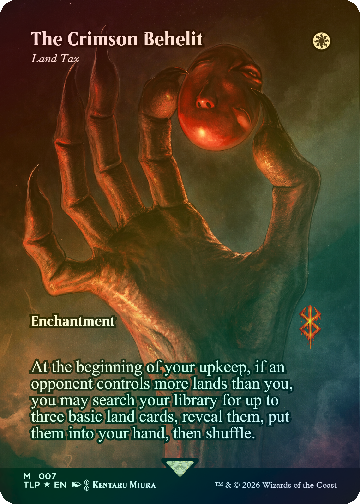 Land Tax (The Crimson Behelit) (Berserk)