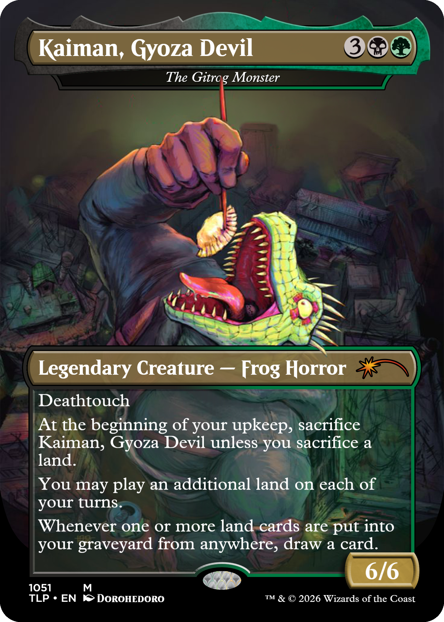 The Gitrog Monster (Kaiman, Gyoza Devil) (Dorohedoro)